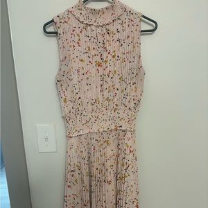 Modest multi colored work dress